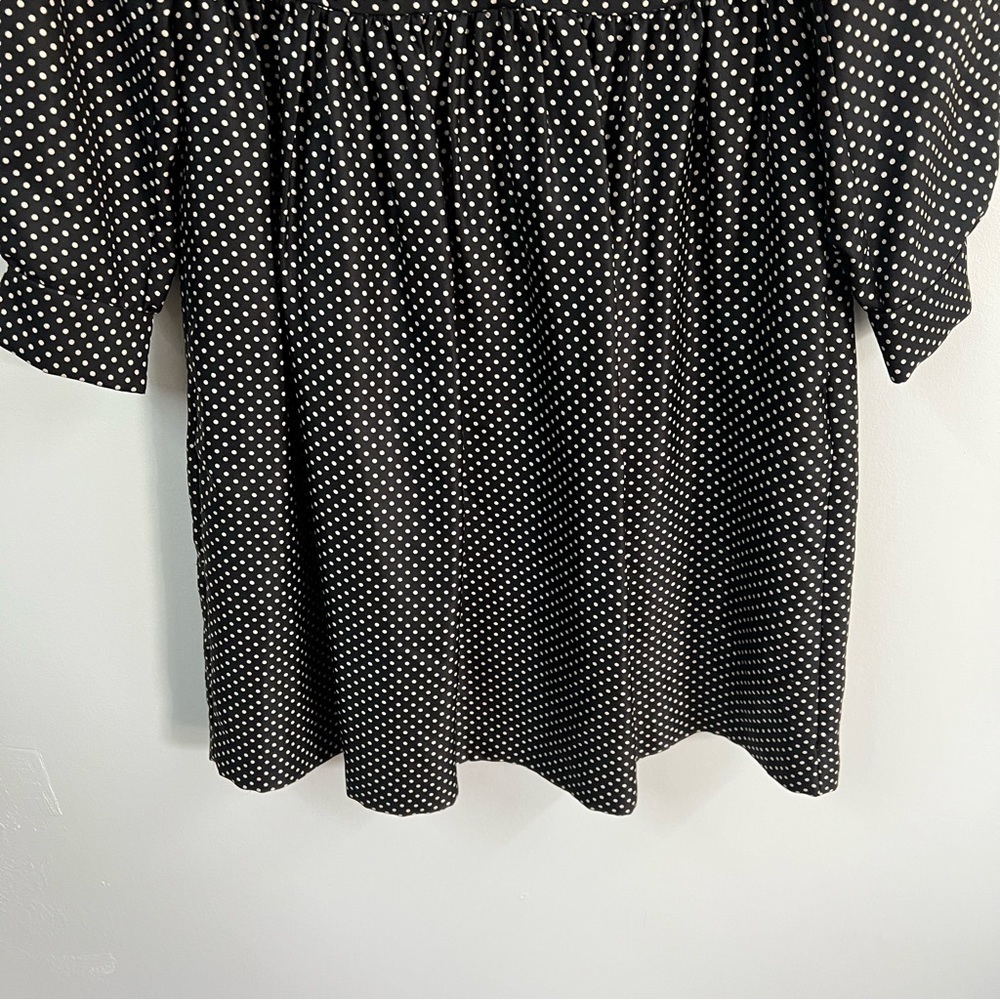 J.Crew Silk Polka Dot Ruffle Dress - Picture 4 of 11